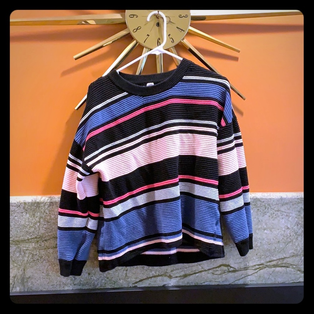 Chunky Striped Sweater